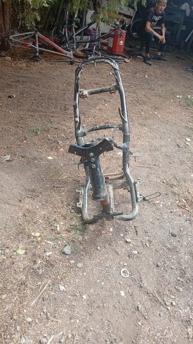 рама бензо бак вилка без калиса