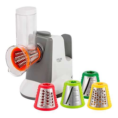 Feliator electric legume Adler, AD4815, 150 W, 5 accesorii, alb