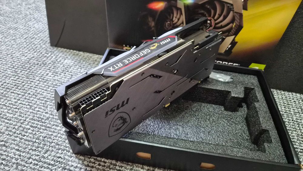 Placa Video MSI RTX 2080 Gaming X Trio, RGB, 8Gb RAM, 256 Bit, ca NOUA