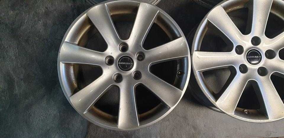 Borbet 5 112 17 алуминиеви джанти ЕТ50 7J VW Audi Seat Skoda Mercedes