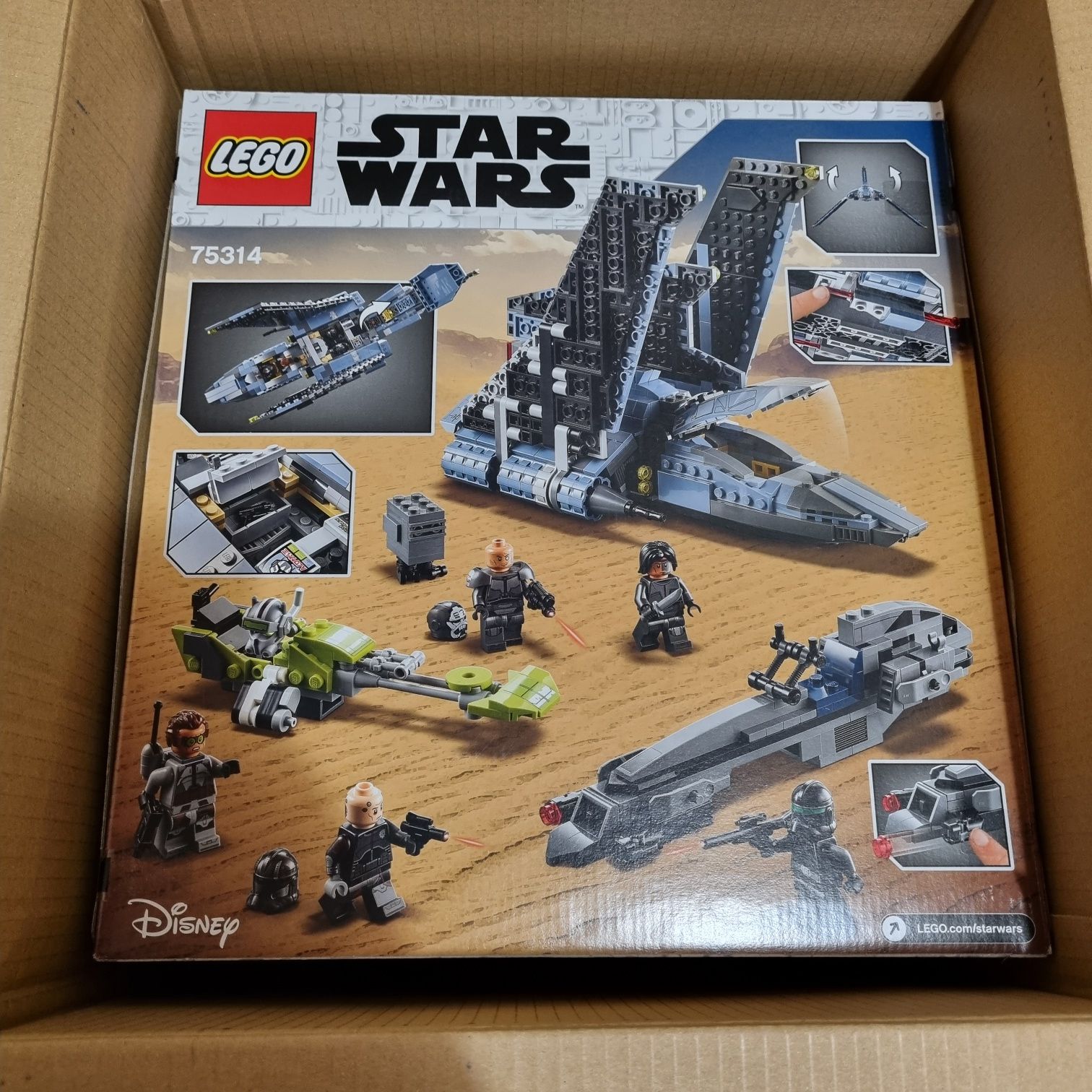 Lego Star Wars 75302   75314  Imperial si BadBatch Shuttle