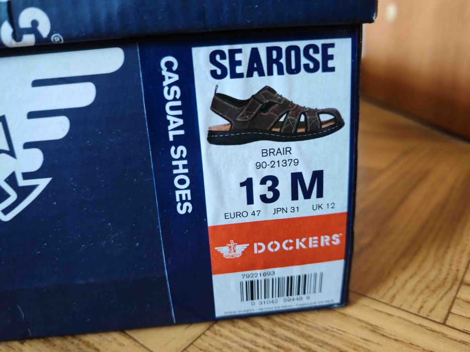 Сандали офисные кожаные US 13,EUR 47,(31cm)