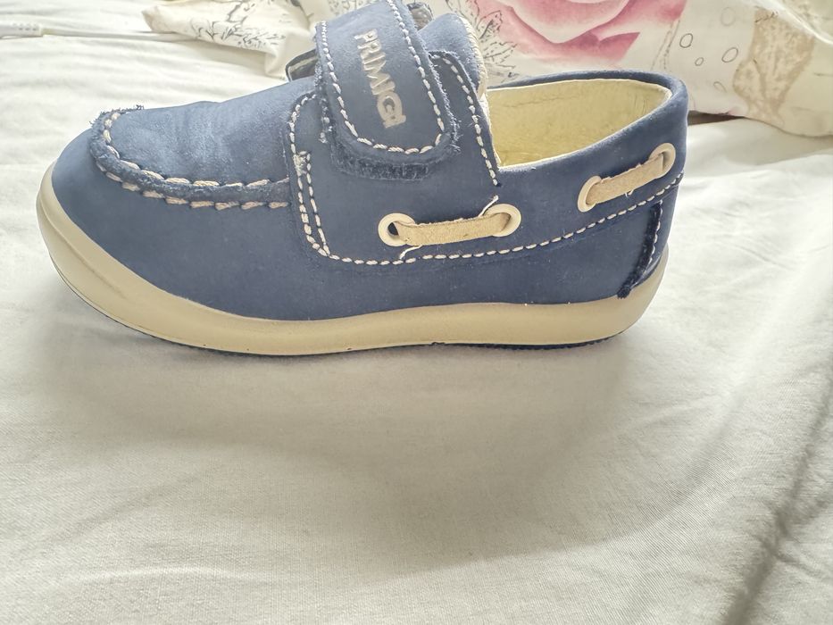 Бебешки Детски мокасини Primigi размер 21 тъмносини