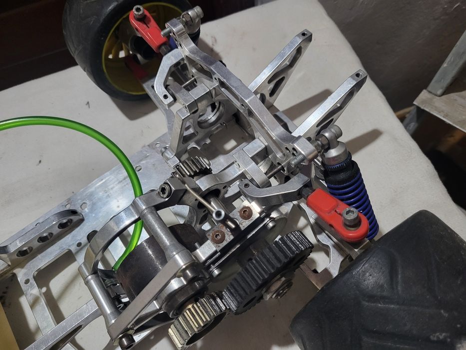 Automodel benzina 1/5 full aluminiu roller