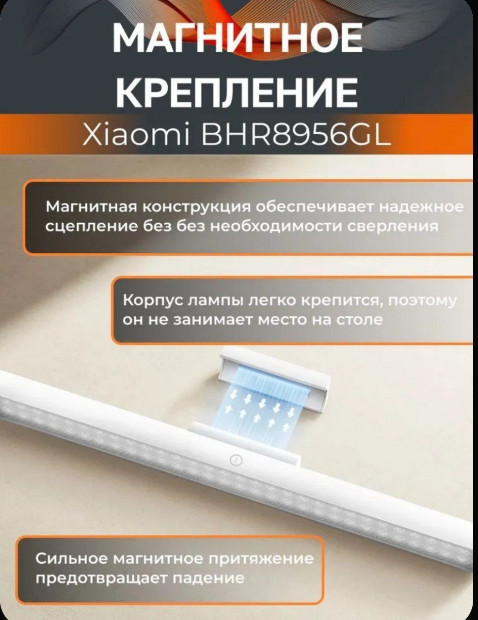 Xiaomi Светильник на магните Reading Lamp