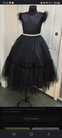Продам шикарное платье черное