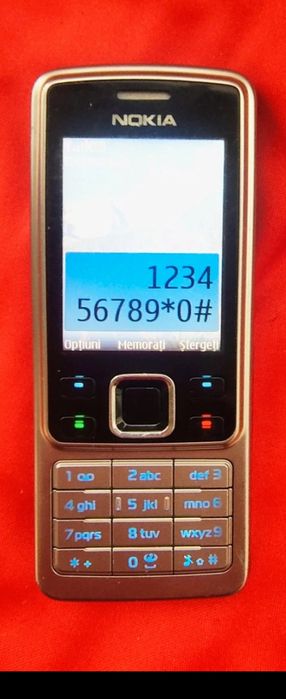 Nokia  6300 meniu în limba română ( liber de rețea)