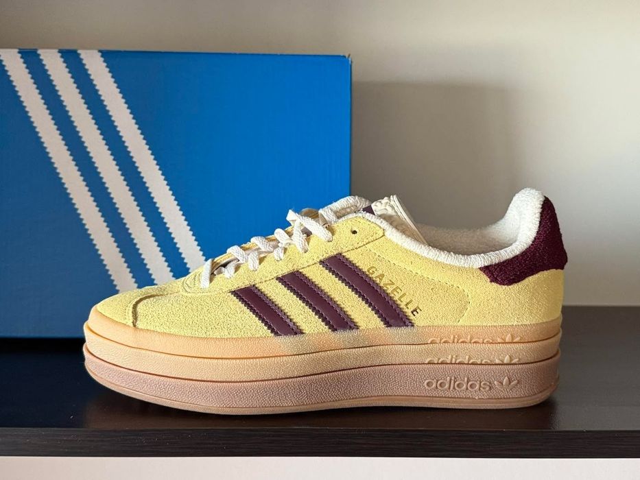 Adidas Gazelle Bold 39номер 24.5см Стелка Нови с Кутия Естествена Кожа