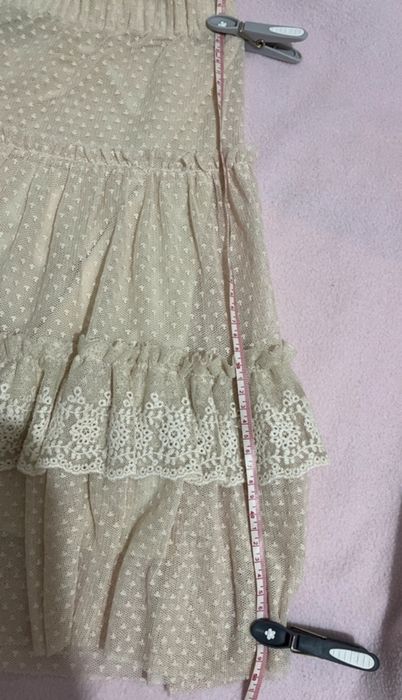 Fusta volane dantela