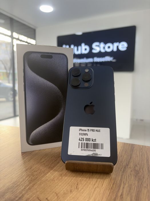 iPhone 15 Pro Max • 512GB • 80%