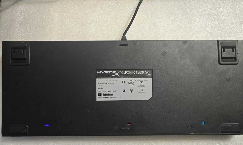 Tastatura gaming HyperX Alloy Core RGB, membrana, iluminare  US