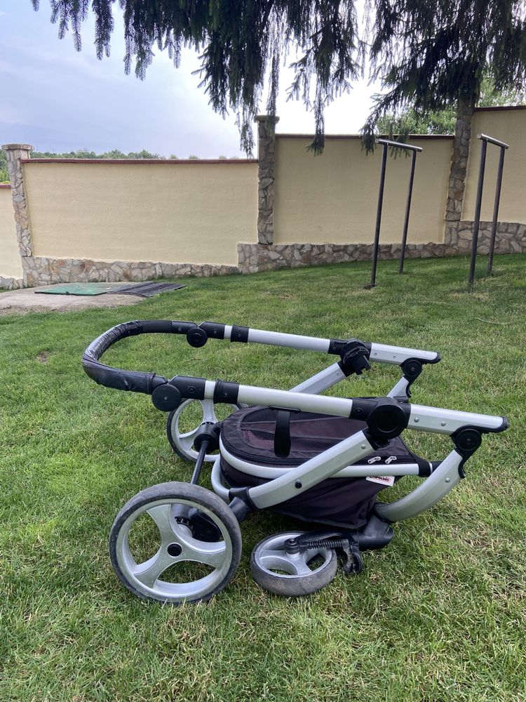 Детска количка + кошче за кола