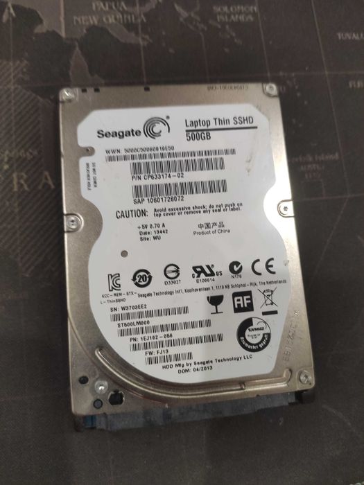 HDD 2.5in за лаптоп 500GB Seagate