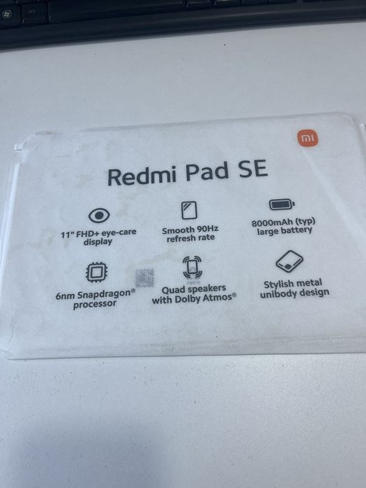 Redmi Pad SE.     Graphite Gray 4GB RAM 128GB ROM