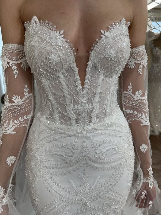 Rochie de mireasă tip sirenă