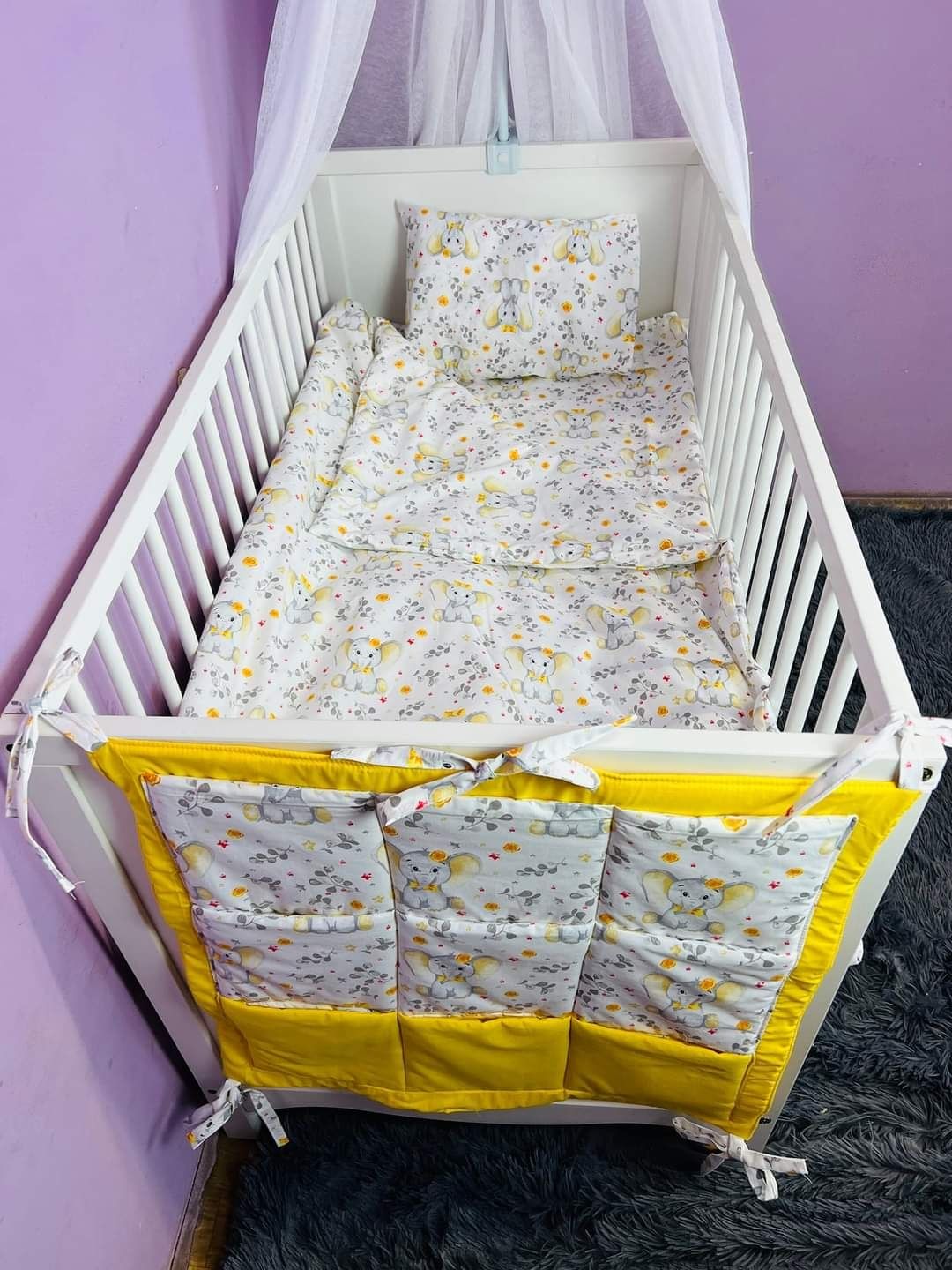 Аксесоари за бебешко легло - спални комплекти, обиколници,органайзер