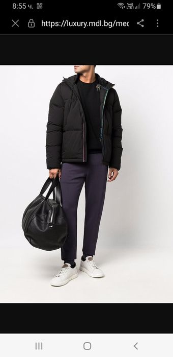 Paul Smith PS Down Mens Jacket Size M  ОРИГИНАЛ! Зимно пухено Яке!