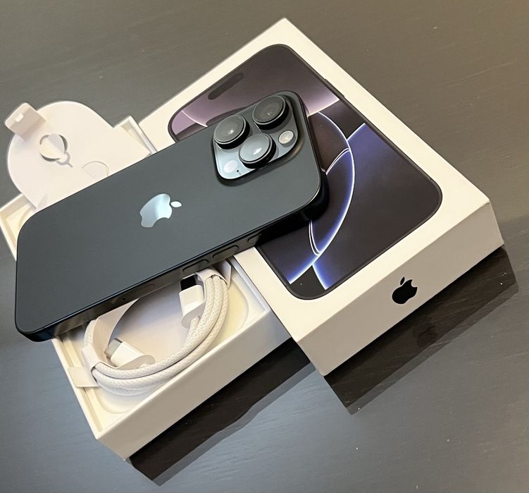 iPhone 16 PRO 256GB 5G CA NOU ! FULL ! Black Negru Blue Albastru 128