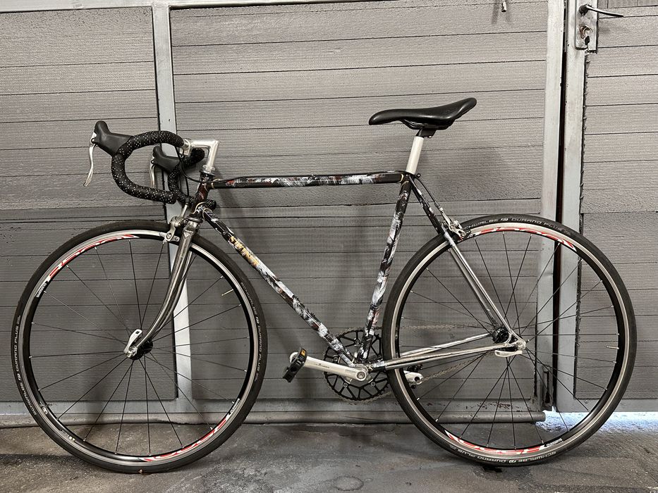 Bicicleta cursiera Steiner otel single speed