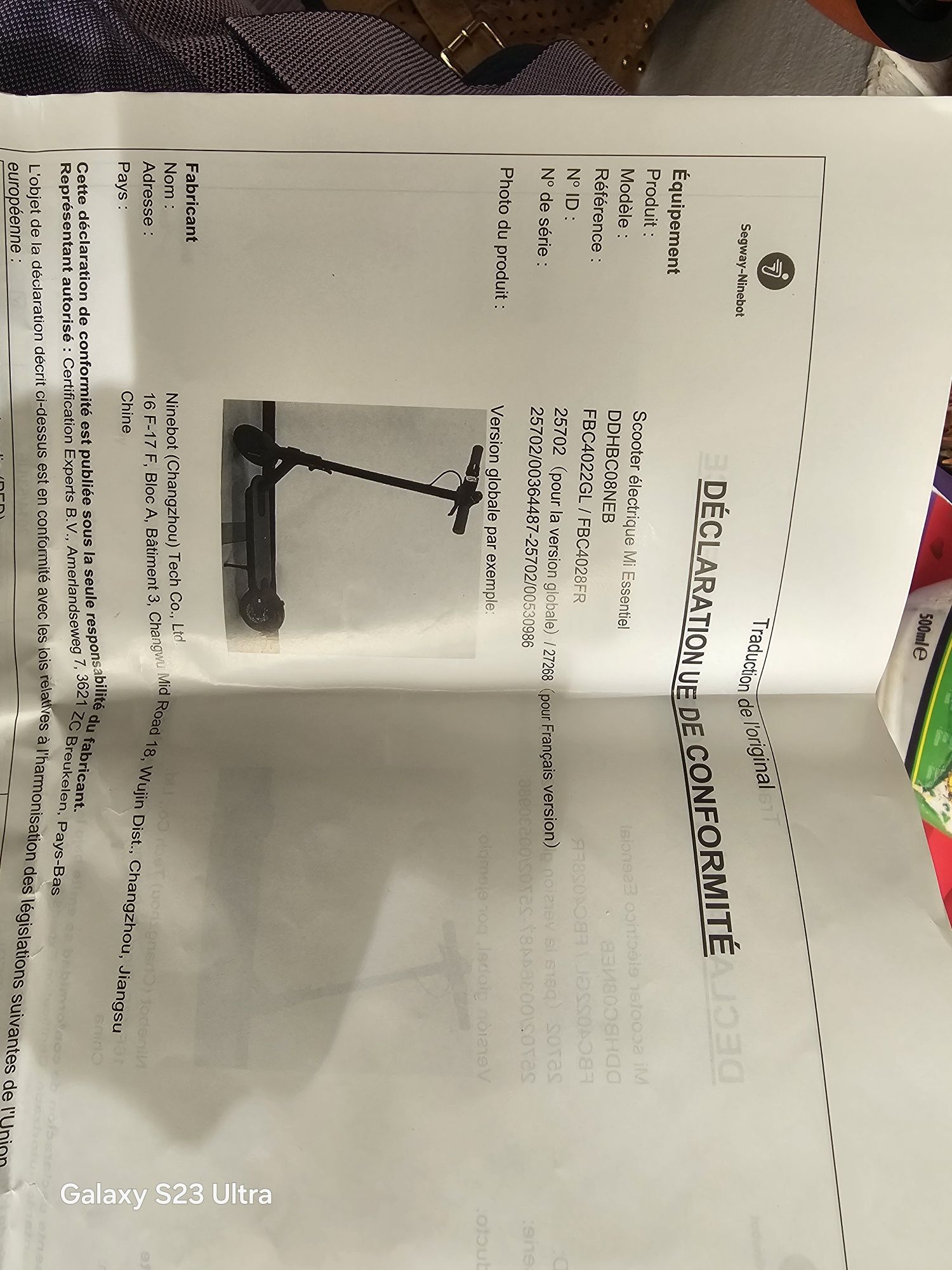 Trotineta Xiaomi Mi Essential