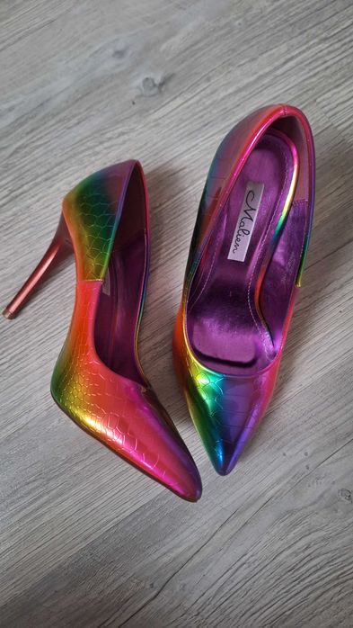 Pantofi Malien Multicolori, dama, stiletto
