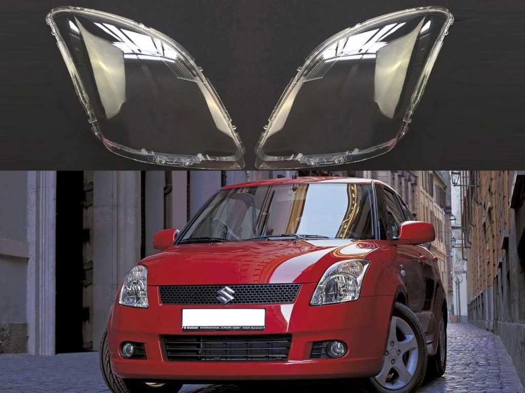 Комплект Стъкла за фарове на Suzuki Swift (2005-2010) / Сузуки Суифт