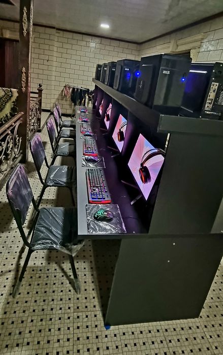 10ta igravoy Kompyuterlar stol stullari bn tayyor, DOSTAVKA