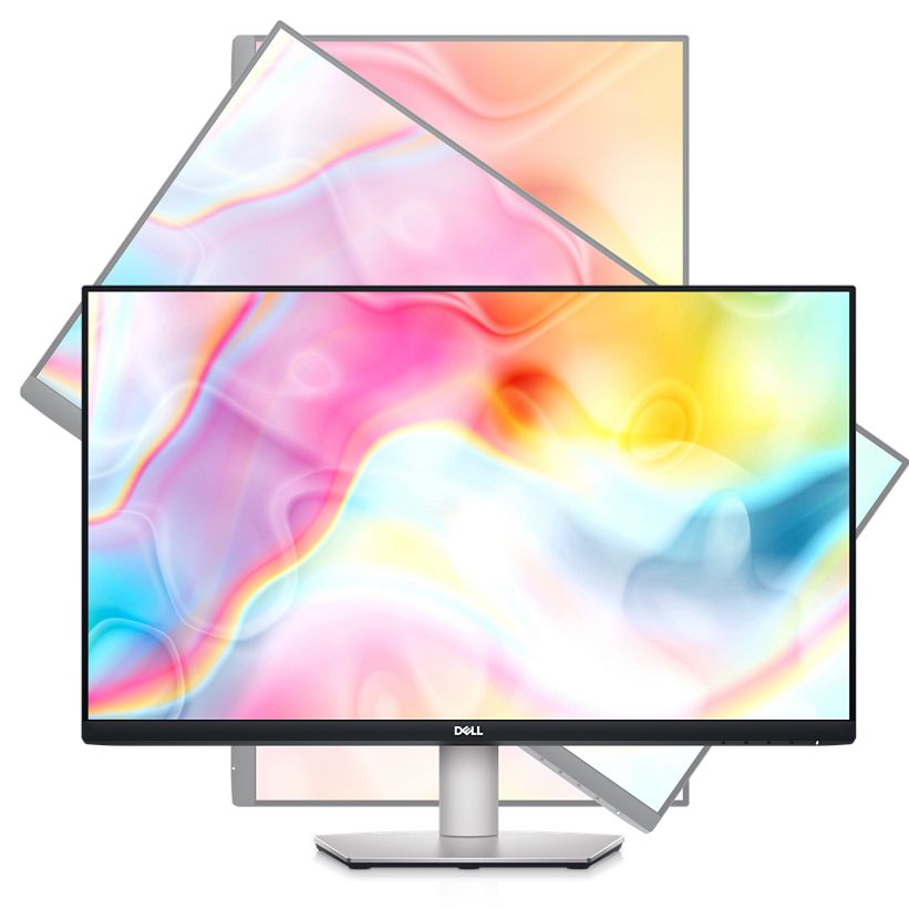 2K Офисный профессиональный монитор QHD Dell S2722DC 27" IPS 75Hz