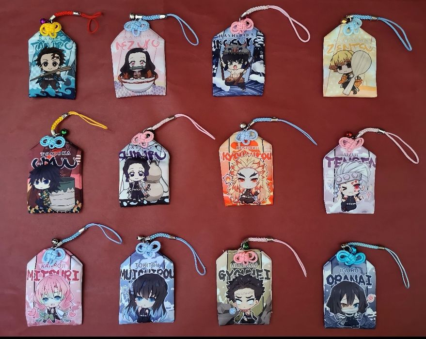 Demon Slayer Omamori (Talisman Noroc & Protecție)