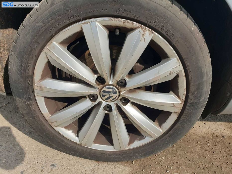 Set 4 Jante Roti Aliaj 235 45 17 R17 5x112 7.5Jx17H2 ET47 Skoda Superb 1 2002 - 2008 [0406]