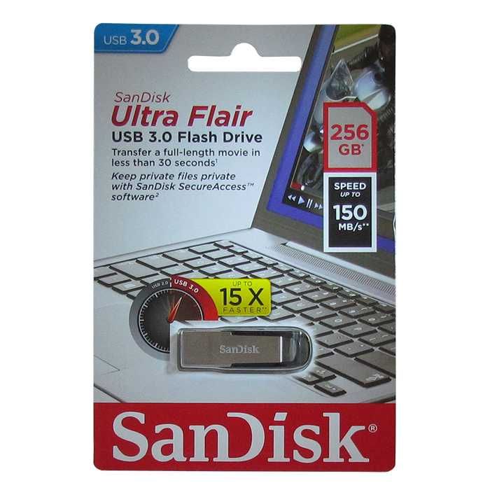 SanDisk Ultra Flair USB 3.0 256 ГБ