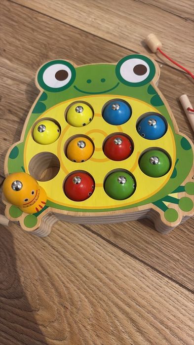 Joc de pescuit interactiv, magnetic, Montessori, nefolosit