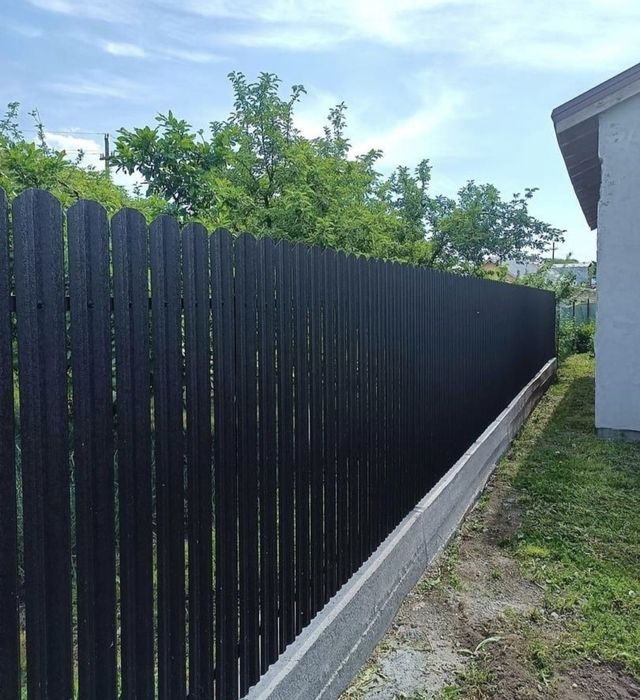 Vând garduri tip jaluzea,tabala cutata,șapcă metalica