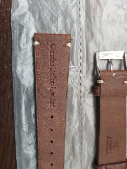 Curea de ceas din piele latime 20mm, produs Alpha made in Italia