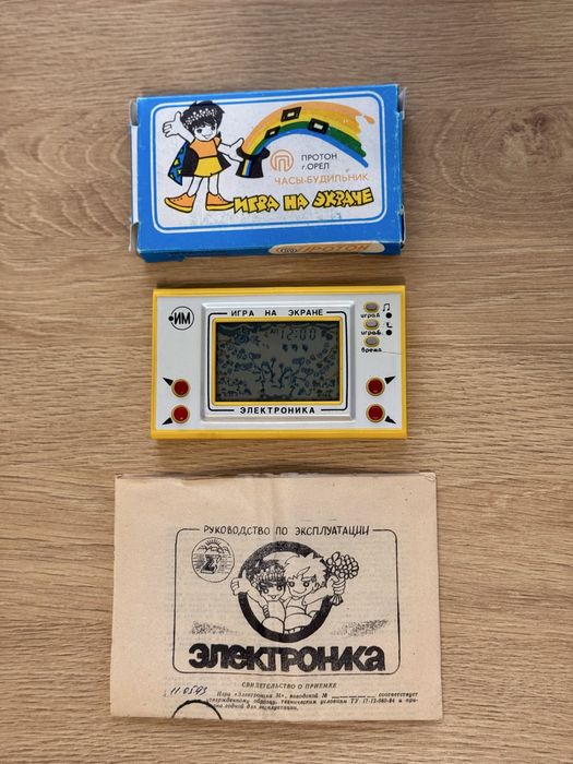 Електроника руска ретро електронна игра советска конзола Жаба