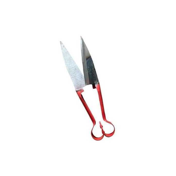 Foarfeca pentru tuns oi,capre,câini,etc,30 cm,lame înguste,rosie,noua