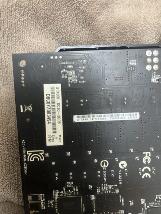 Видео карта gtx 660 2гб