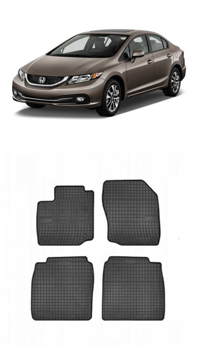 Гумени стелки Frogum съвместими с HONDA CIVIC 2012-2017