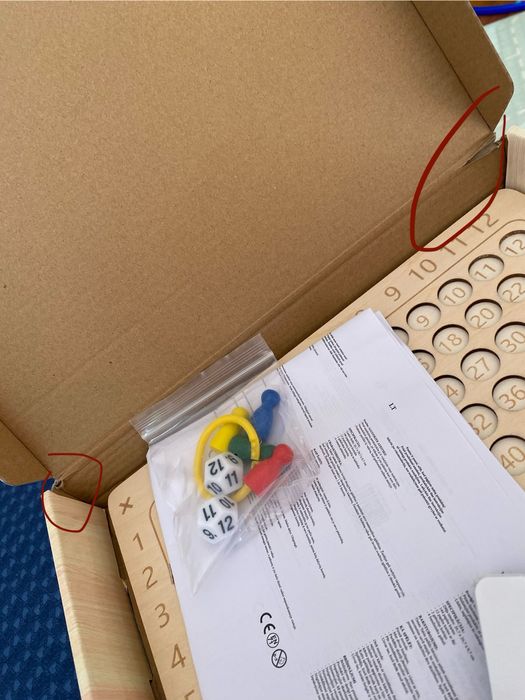 Образователна настолна игра за умножение – Kruzzel