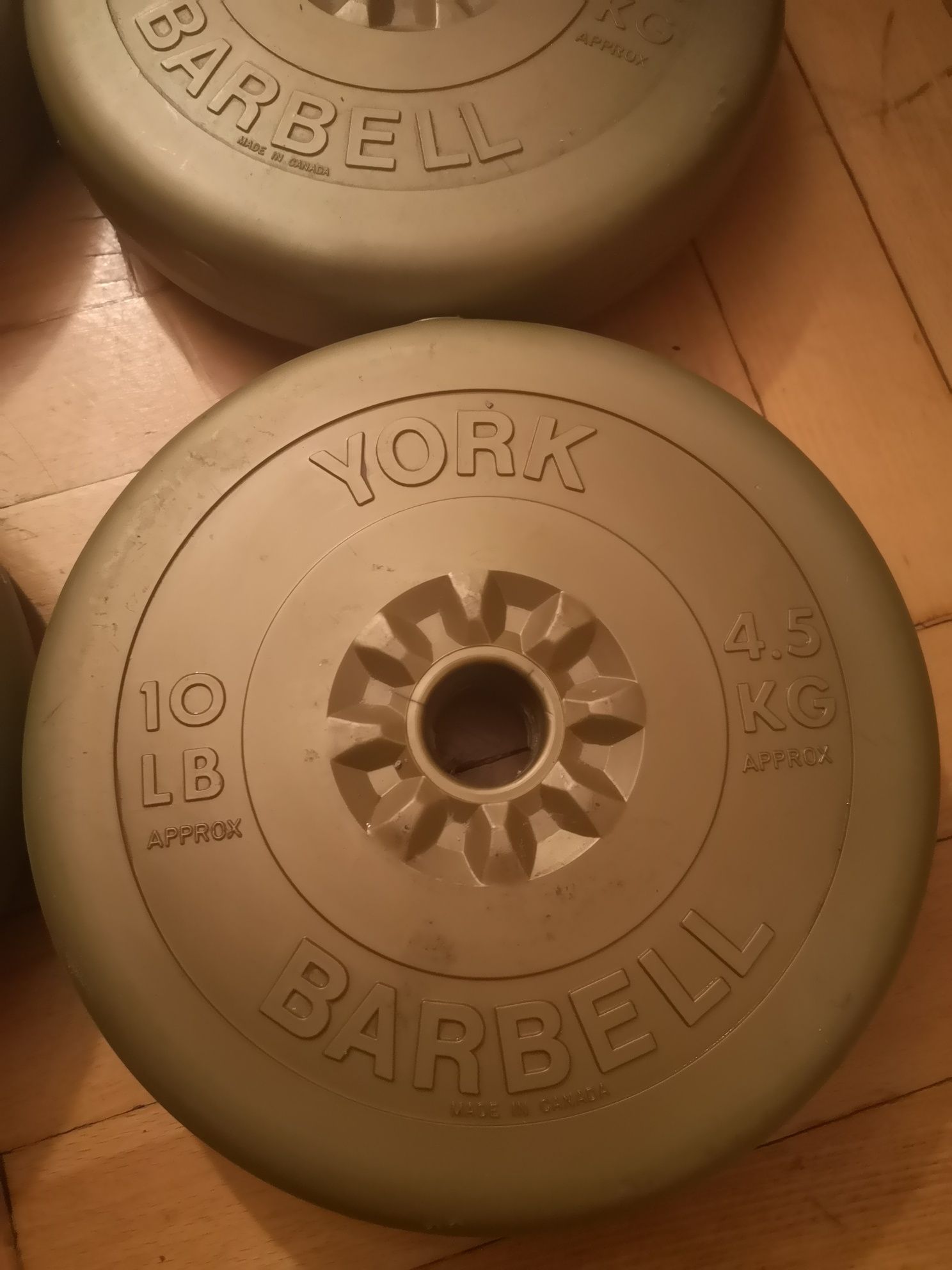 Тежести York 2x 4.5 кг ф30