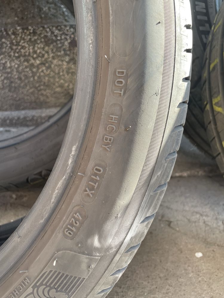 4 бр. летни гуми Michelin 255/40 R19 Primacy & Pilot Sport-отлични