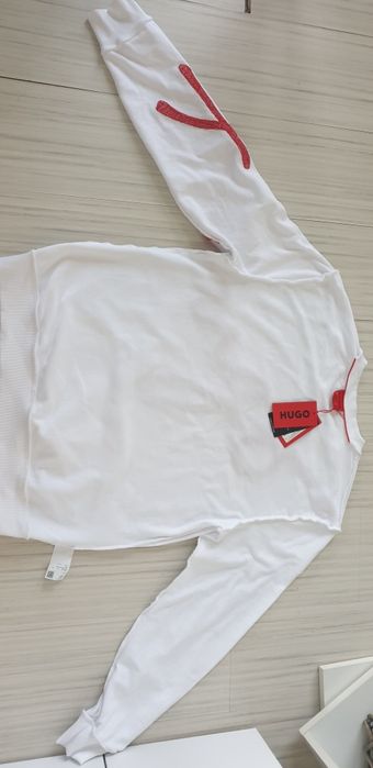 Hugo Boss HUGO Diraffe Mens Size M НОВО! ОРИГИНАЛ! Мъжка Блуза Суичър.