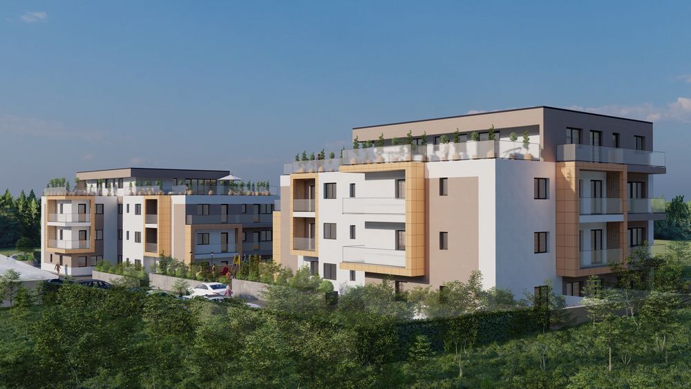 Apartament 3 camere decomandat cu 2 băi - RATE LA DEZVOLTATOR 0% DOBAN