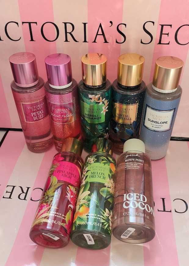 Victoria's Secret най-новата колекция парфюмни лосиони и спрейове