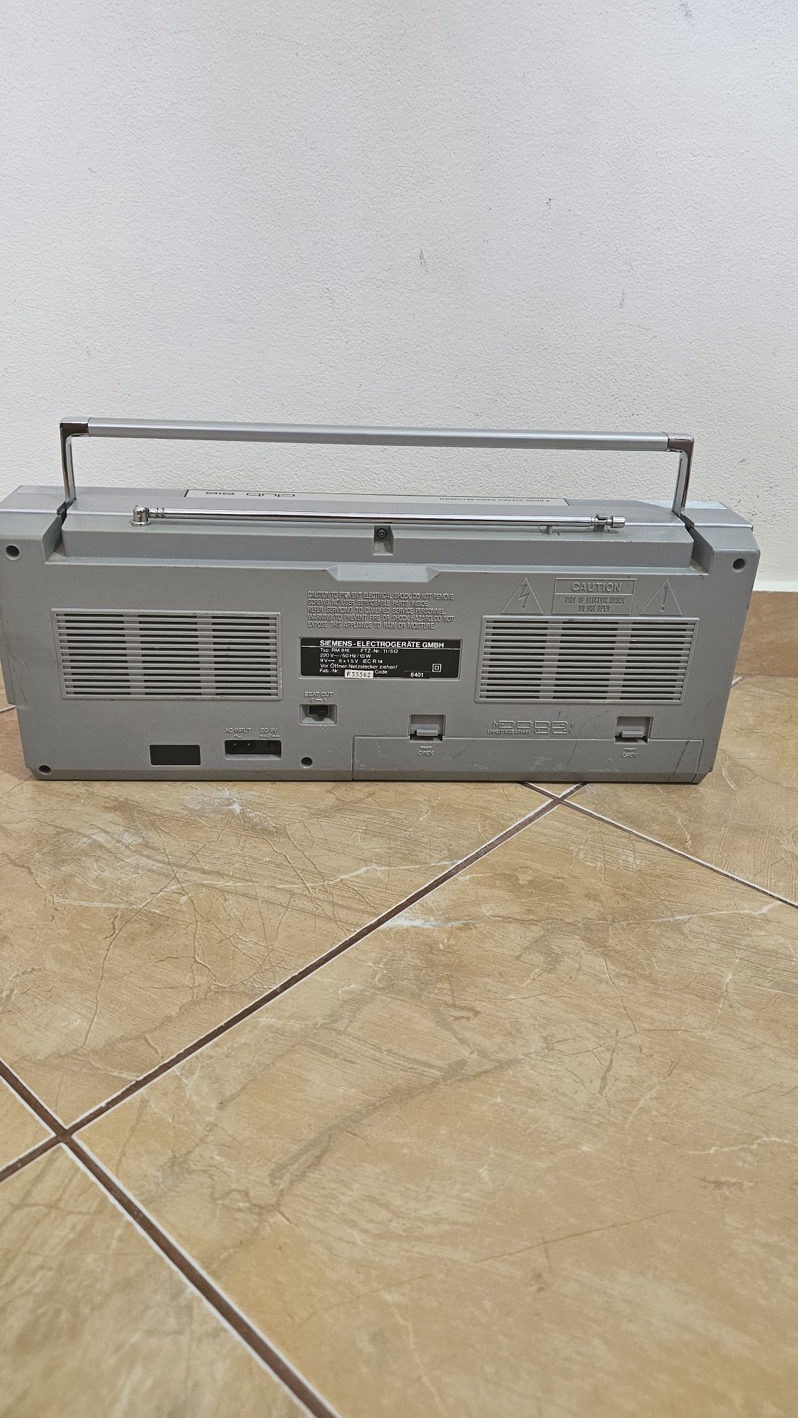 Radio casetofon siemens club 816