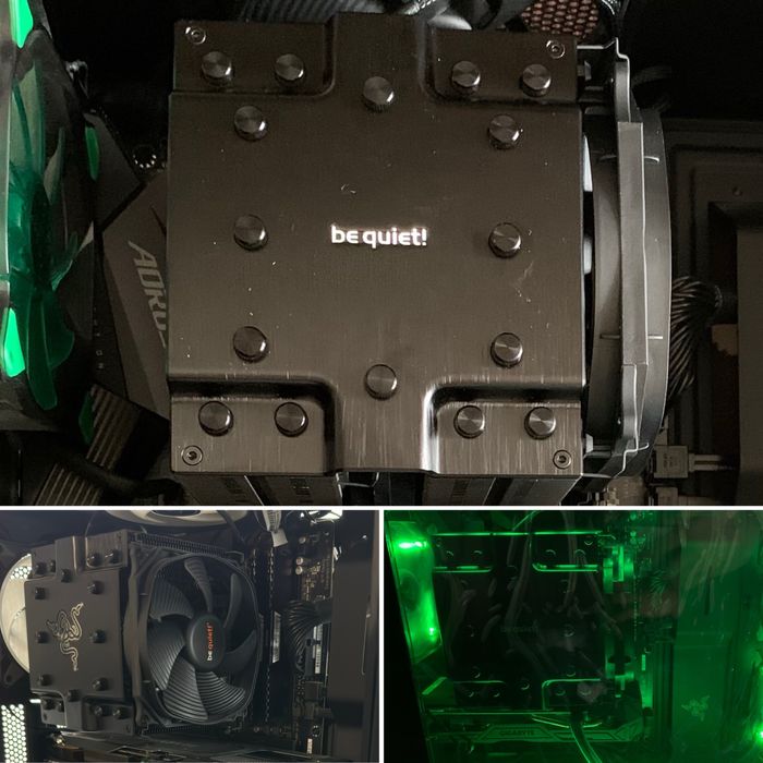 Vând cooler procesor BeQuiet! Dark Rock PRO 4, recom pt Ryzen 9 si i9
