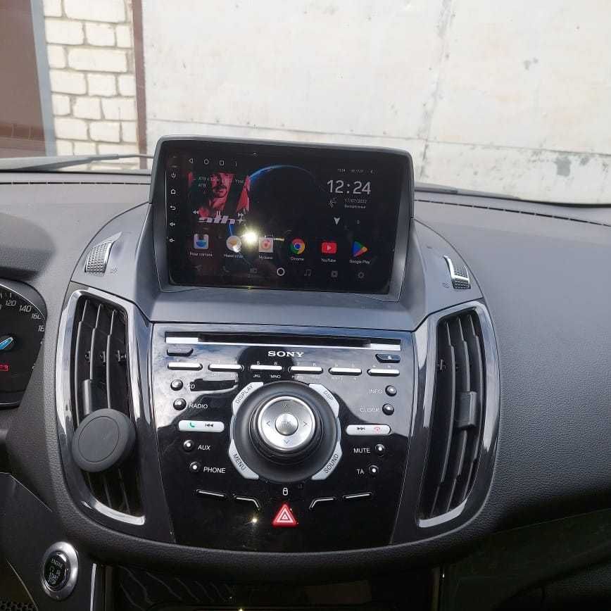 Navigatie Android Ford Kuga Waze YouTube GPS BT USB