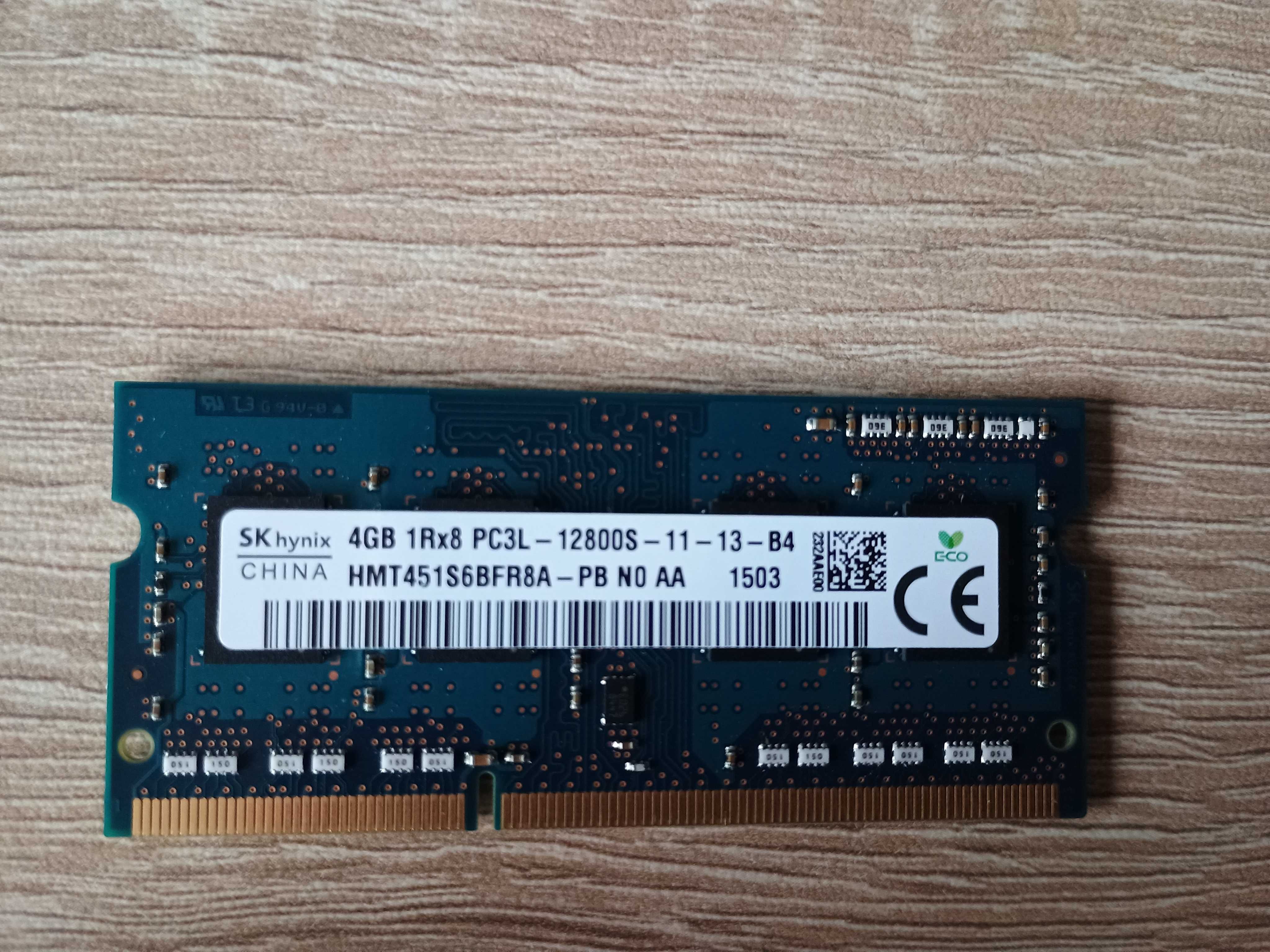 Рам памет за лаптоп 4GB DDR3 PC3 1600 MHz