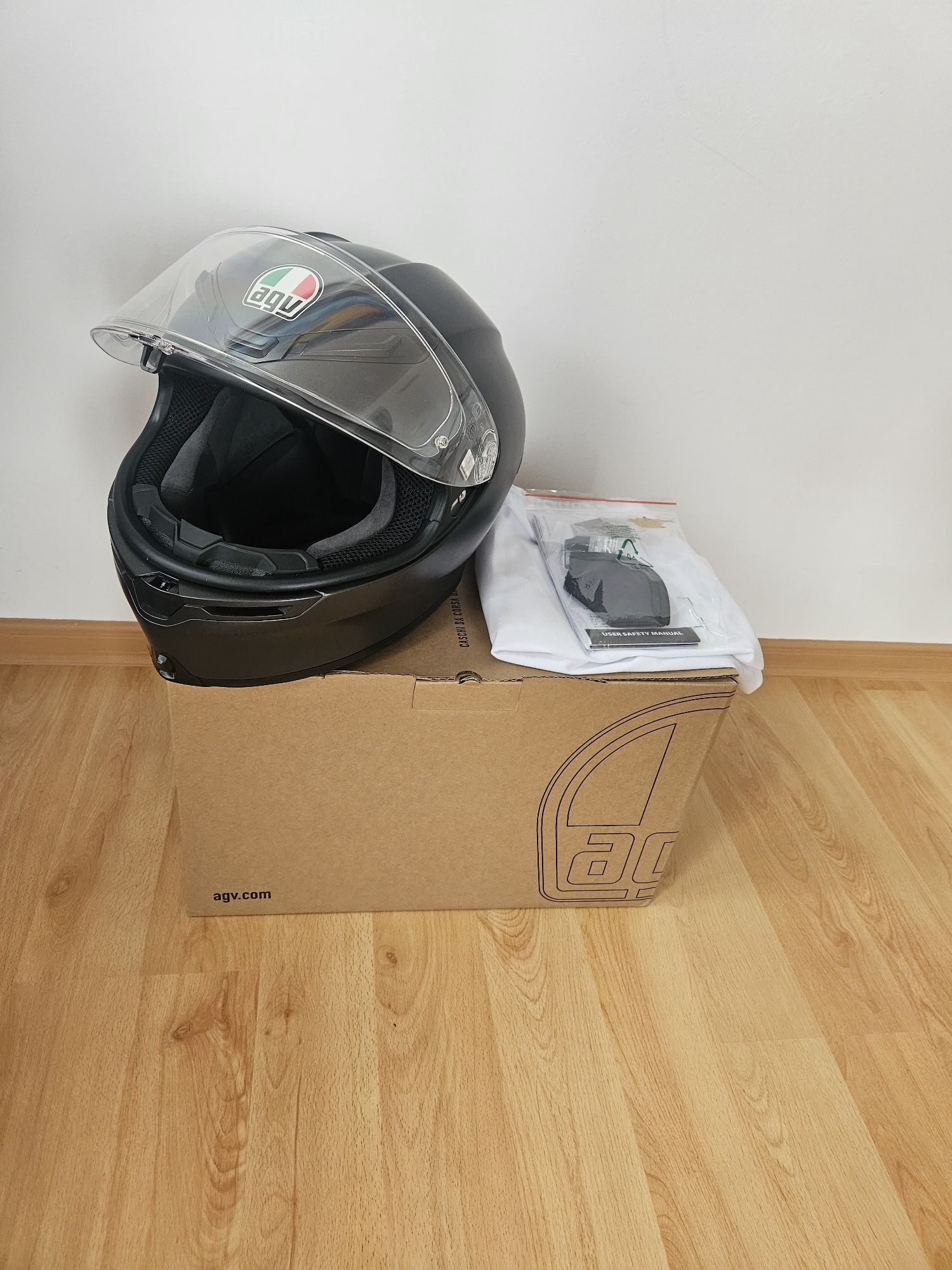 Casca Agv K6 S Negru Mat