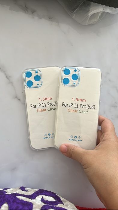 Прозрачный чехол на 11про